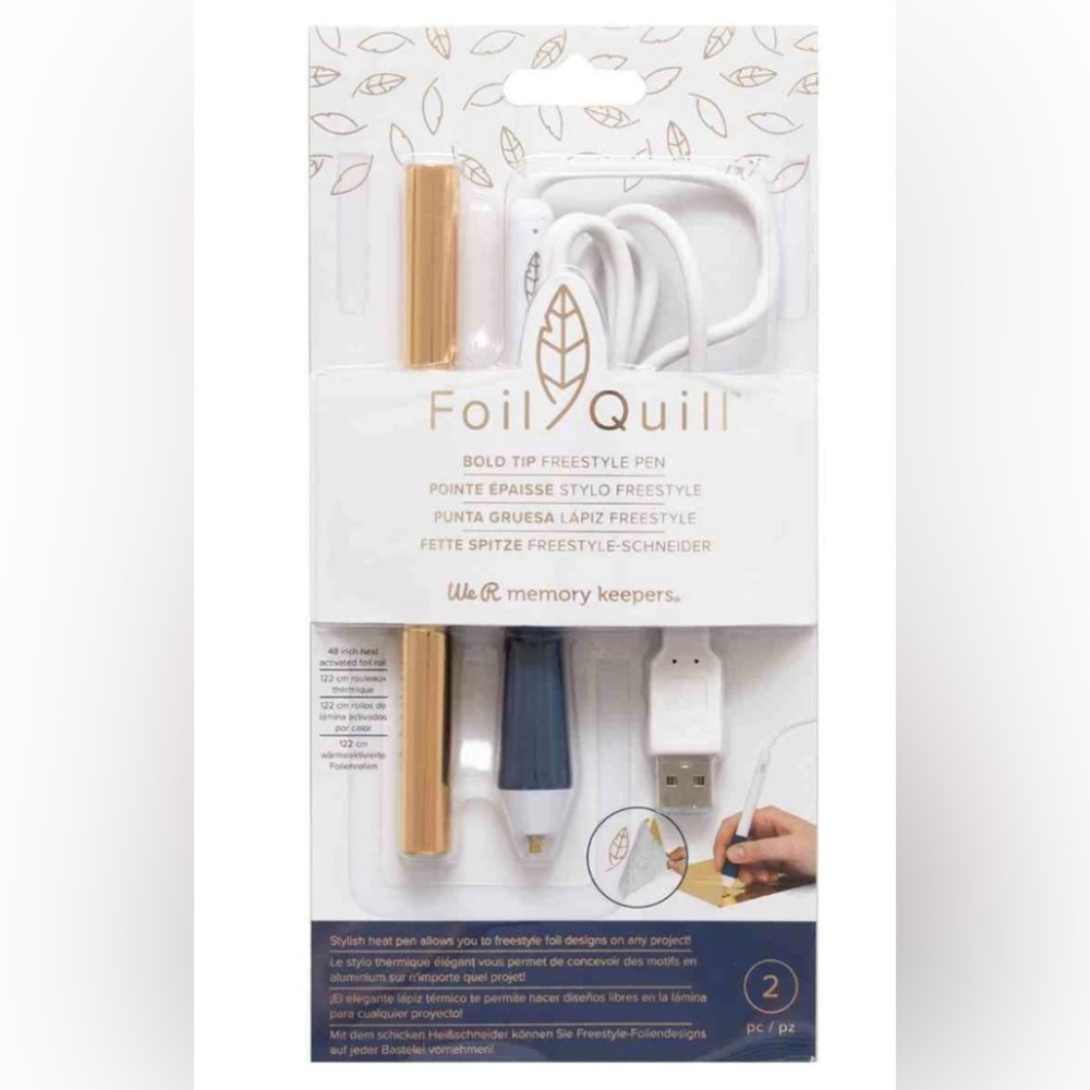 Foil Quill Bold Tip pen 🖊️